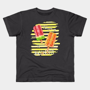 Summer Popsicles Kids T-Shirt